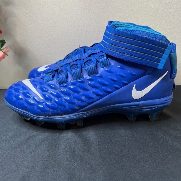 Nike Force Savage Pro 2 Blue White Football Cleats AH4000-400 Men Size 9 ? main image 8